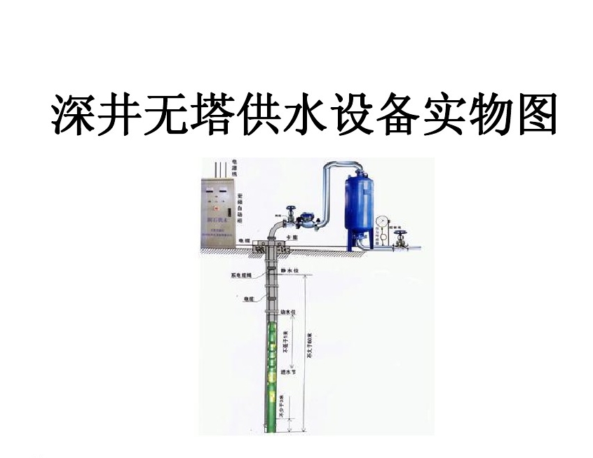 启东市井泵无塔式供水设备